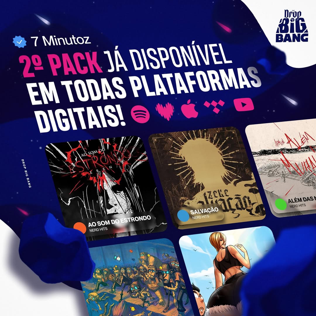 2PACK: DROP DO 7MINUTOZ RETORNA