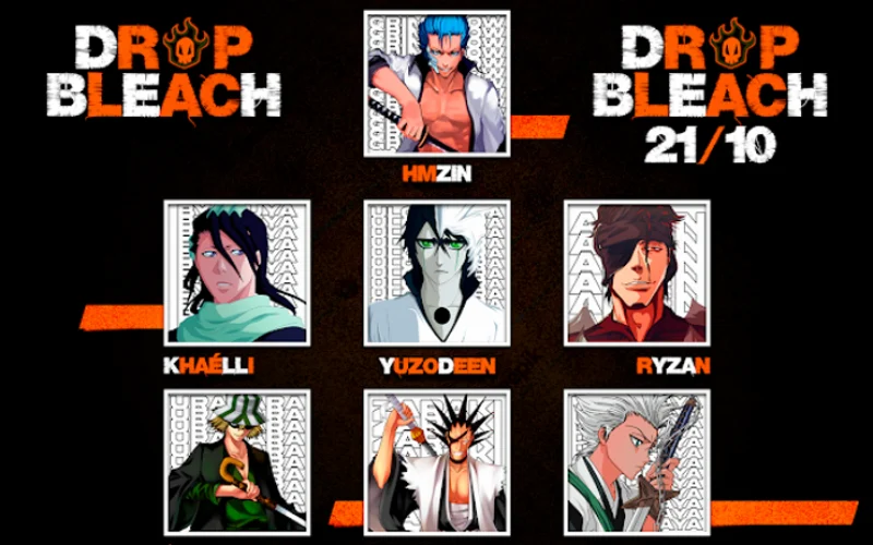 Novo grupo na cena com o nome Team Seijoh e seu novo projeto, Drop Bleach!